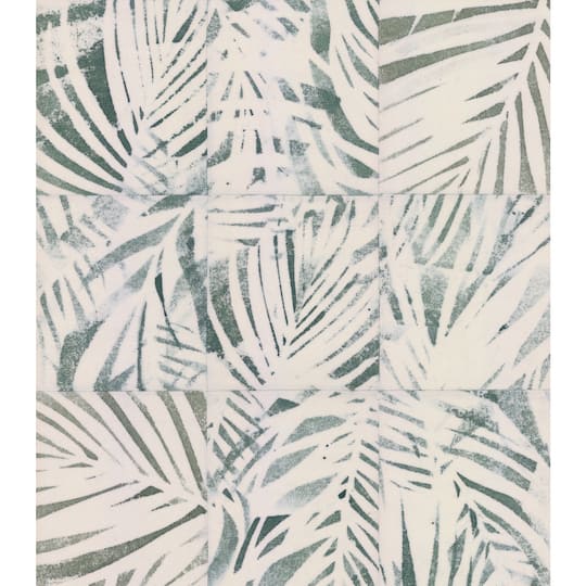 RoomMates Mr. Kate Cubism Palm Peel & Stick Wallpaper